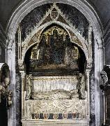 Cosmas Damian asam Tomb of Cardinal Garcia Gudiel oil painting reproduction